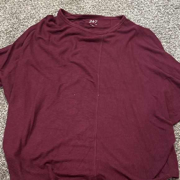 Maurices / Halogen/ Notstions Women's Tops Assorted colors  lot of 6- size large - Picture 9 of 16